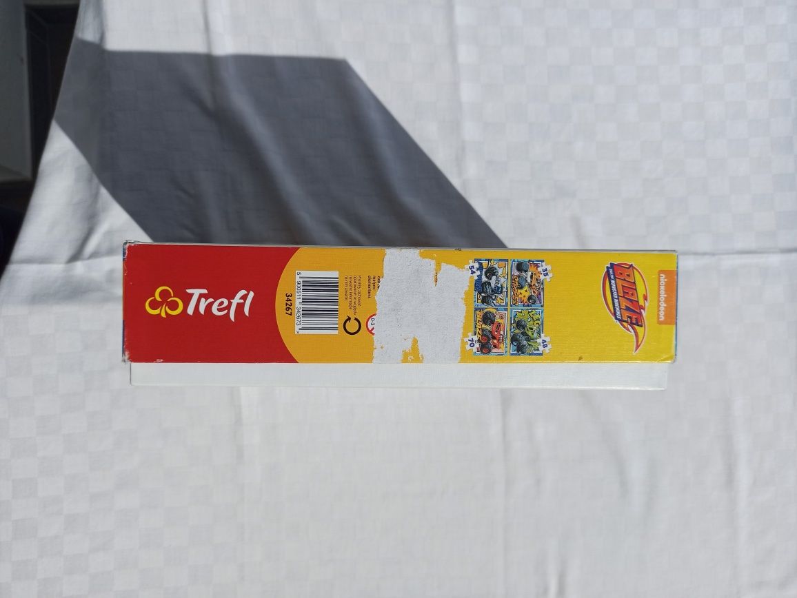 Puzzle Blaze i mega maszyny 4+ Trefl 4 in 1