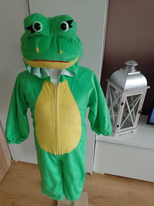Strój karnawałowy ŻABA ŻABY PŁAZA kostium przebranie 98/104 (480)
