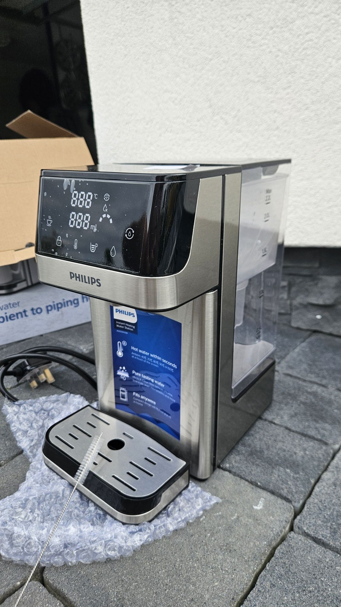 Dozownik wody philips podgrzewanie filtrowanie