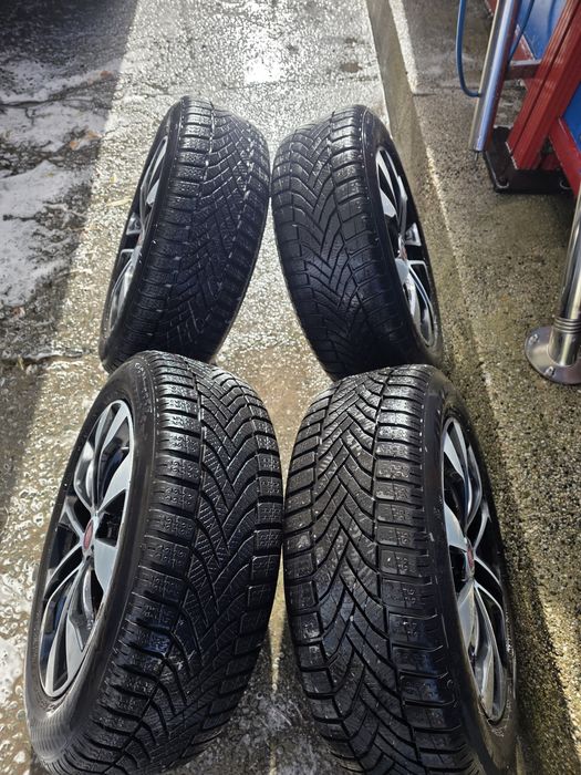 Fiat tipo kola felgi alufelgi  16" opony zima 24r 205 55 r16