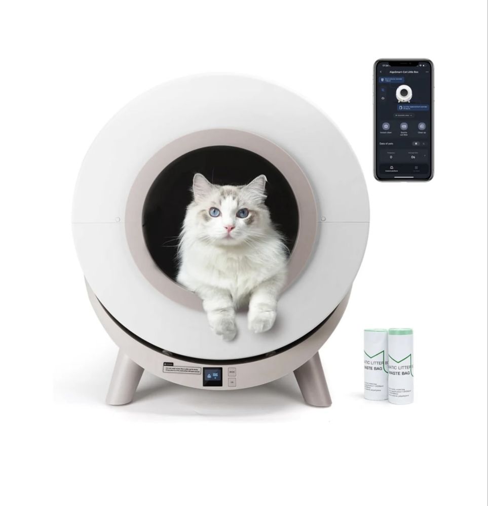 Caixa automatica para gato nobleza nova sem etiqueta