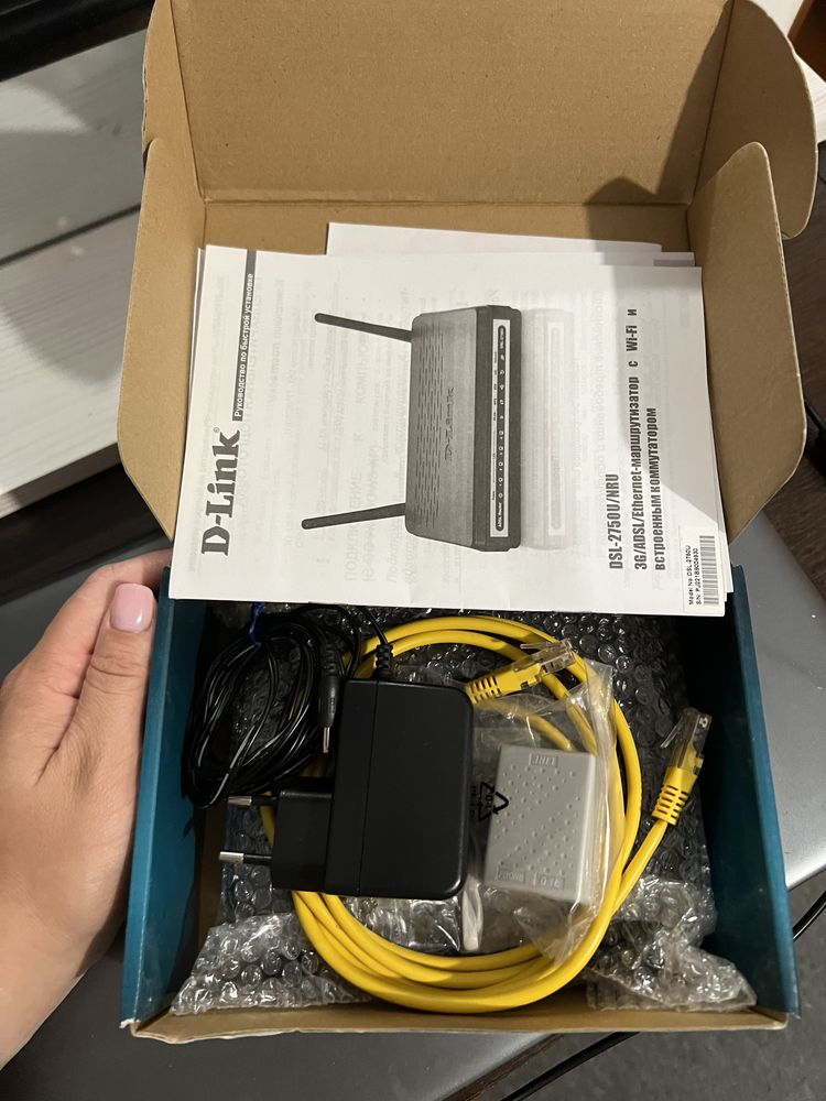 маршрутизатор d-link dsl 2750u