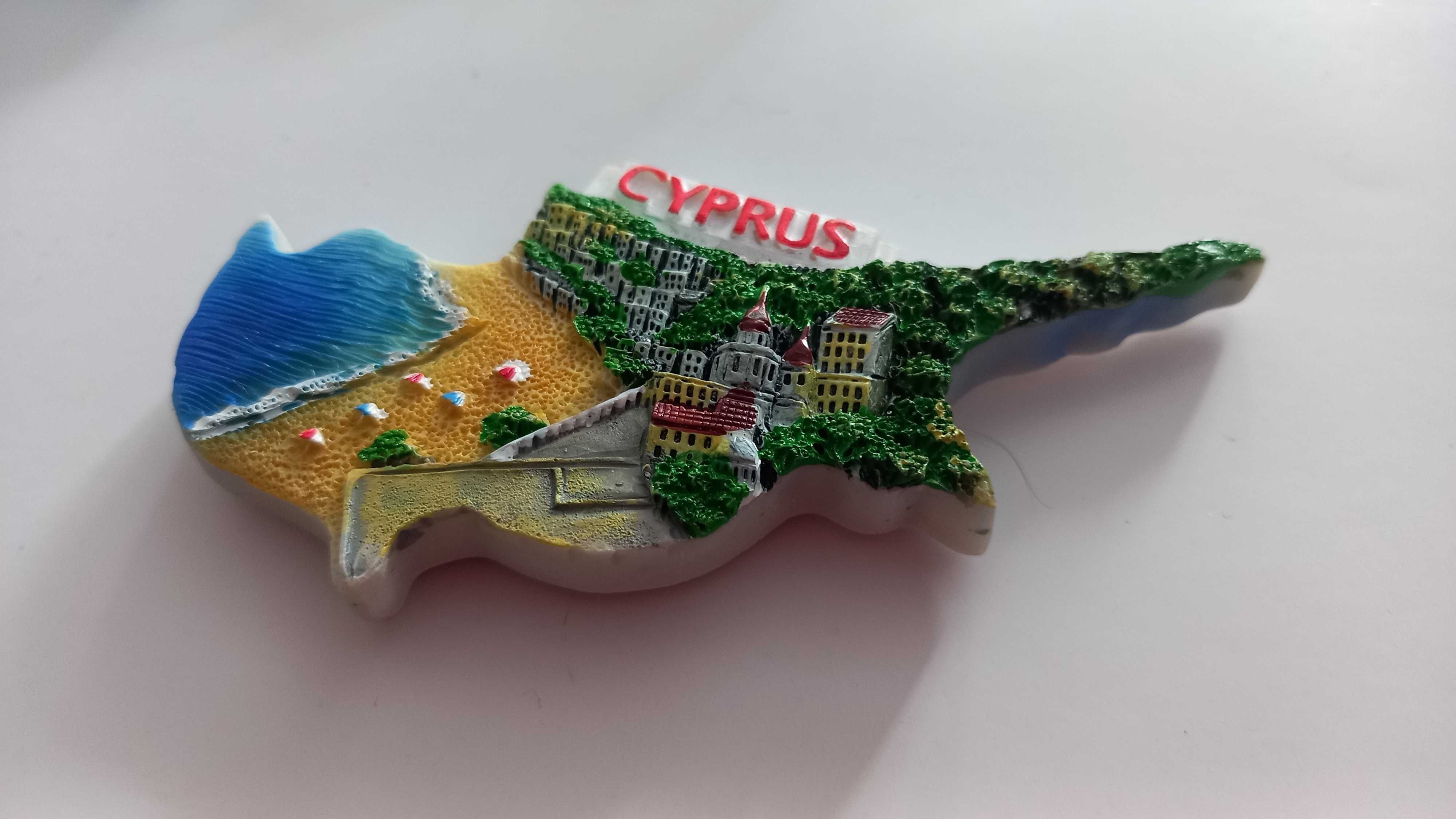 Cyprus сувенирный магнит на холодильник Кипр