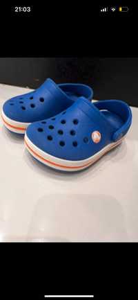 Crocsy granatowe C6 rozmiar 23 stan idealny