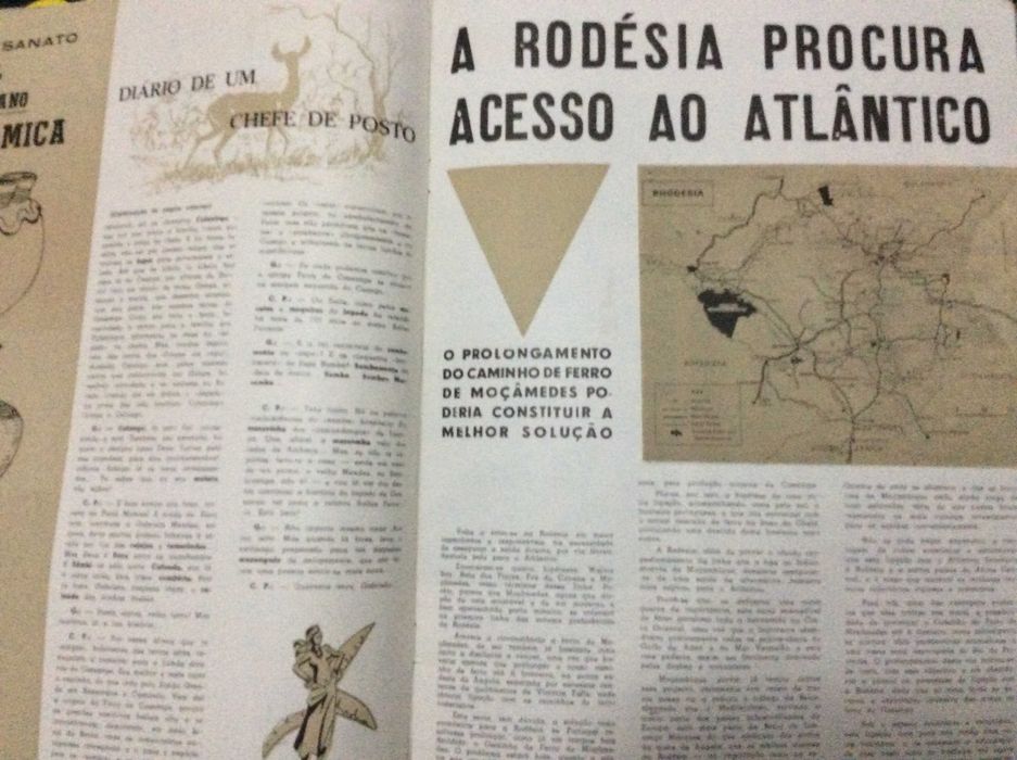 Revista de Angola , quinzenário ilustrado.31 de Outubro de 1968