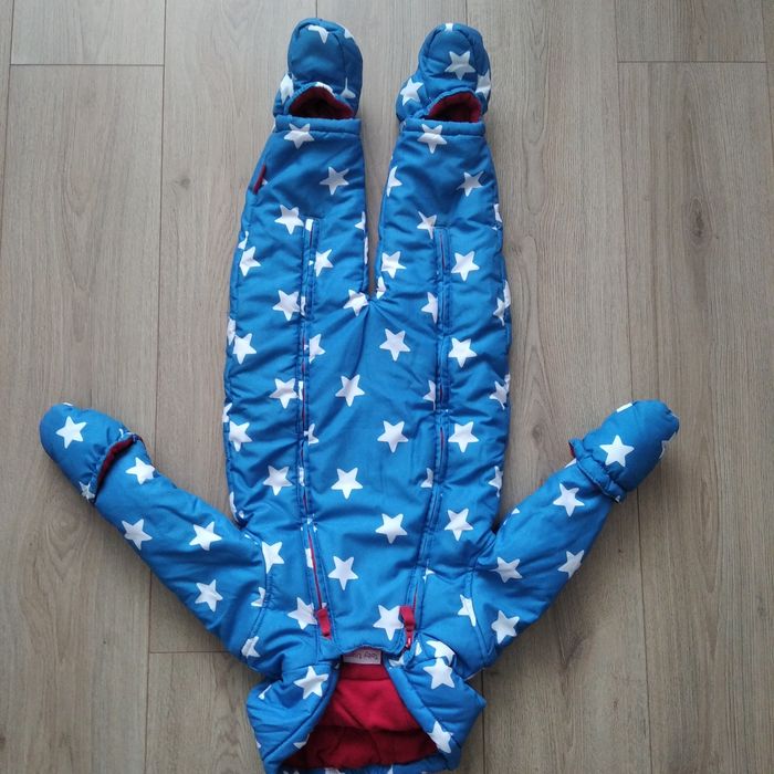 Зимовий дитячий комбінезон Toby Tiger розмір 12-18м. 86 см.