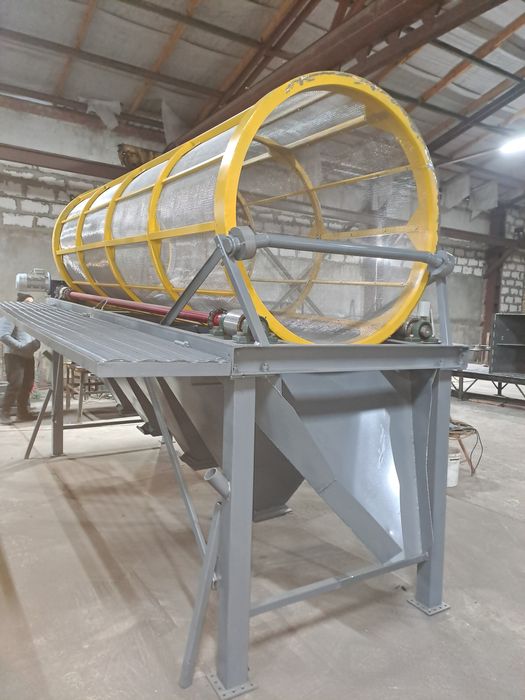 Барабанний просіювач. Бутара. Сівалка для піску.Тромелль.