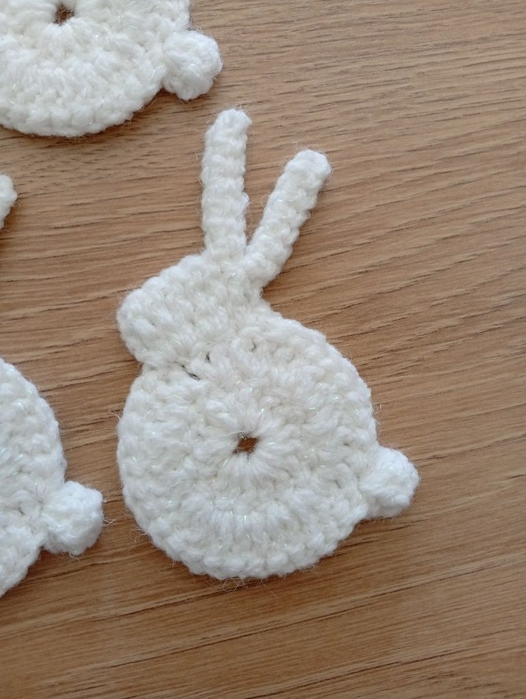 Zajączki wielkanocne 6 sztuk