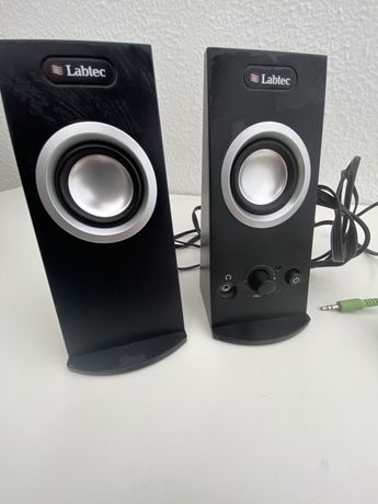 Labtec colunas 2,0 Spin som stereo para pc
