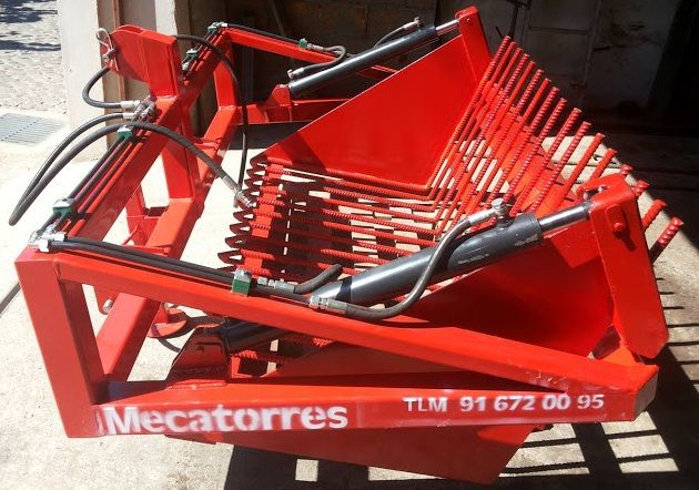 Máquina de apanhar pedra hidráulica (fabrico próprio)