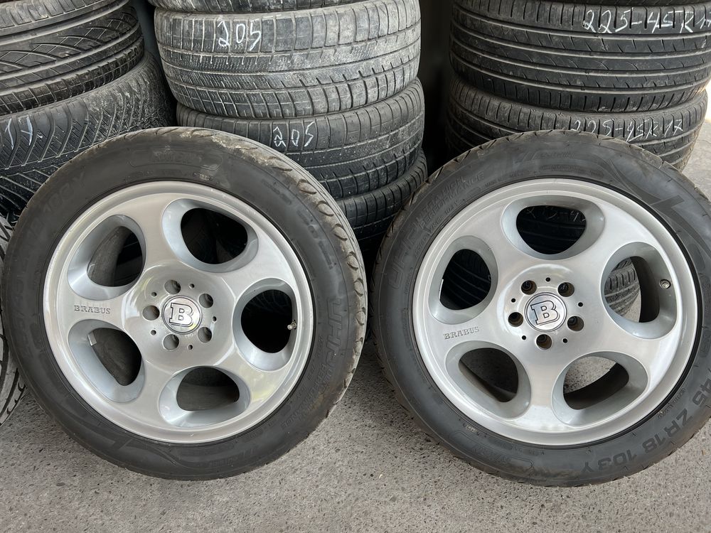Felgi aluminiowe 4szt.2-112 R18 BRABUS, Mercedes OE b.ladne 3500 zl