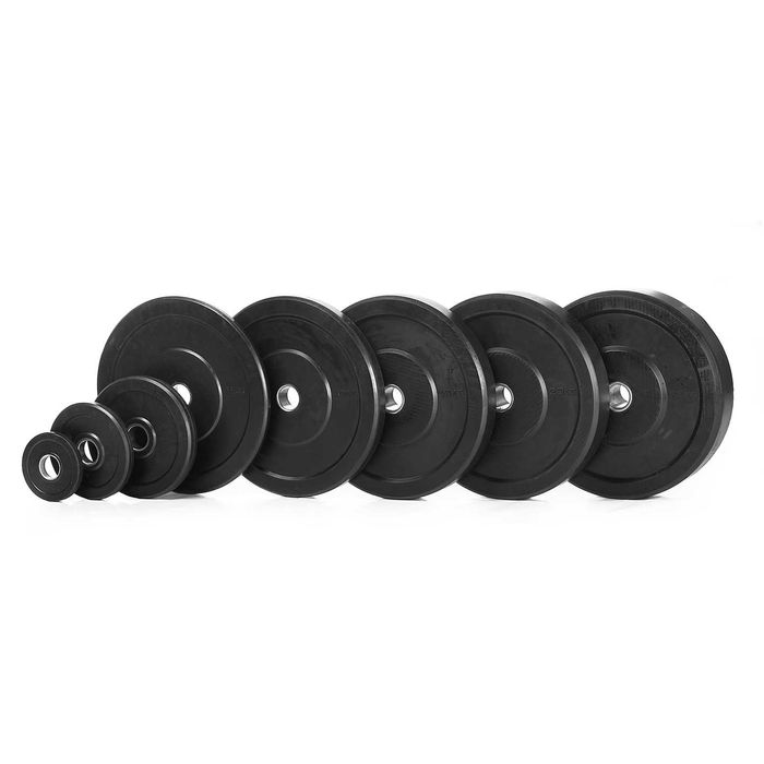 Obciążenia olimpijskie bumper twarde 2x5 kg