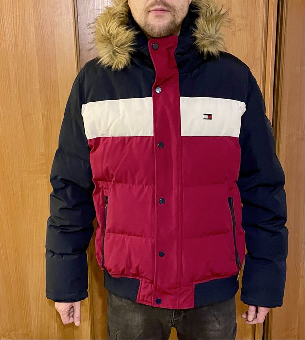 Kurtka Puchowa  Tommy Hilfiger jak nowa