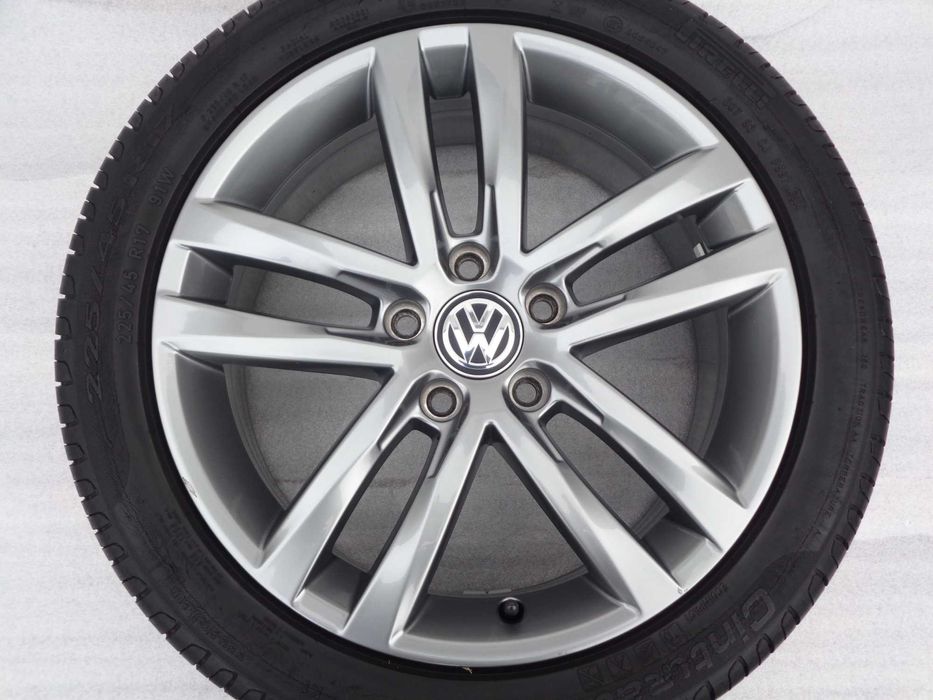 Felgi aluminiowe 17 VW Golf V VIII T-Roc Touran 5x112 Oryginalne