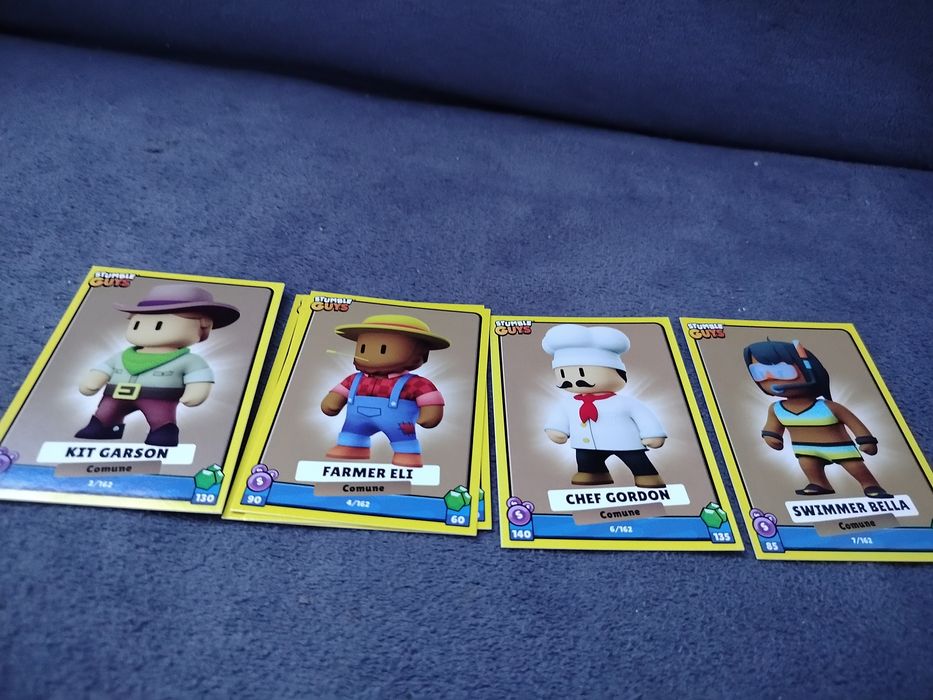 Karty stumble guys invasion