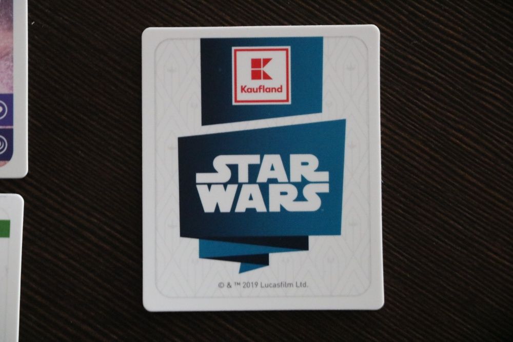 Karty STAR WARS z Kauflandu - 8 kart w tym jeden hologram