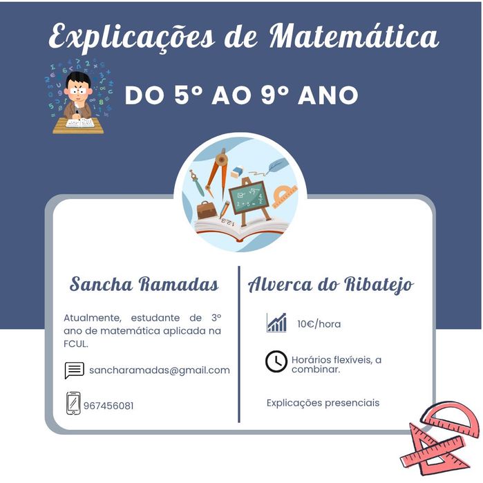 Explicações de matemática