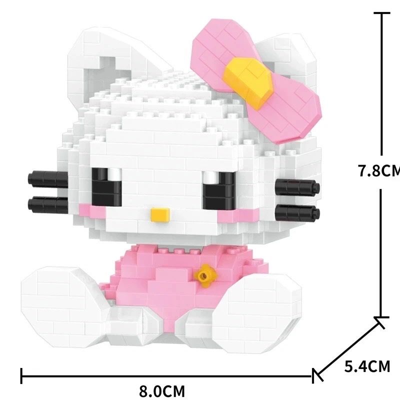 Лего/фігурки Hello Kitty/конструктор/іграшка/kuromi/melodi з коробкою