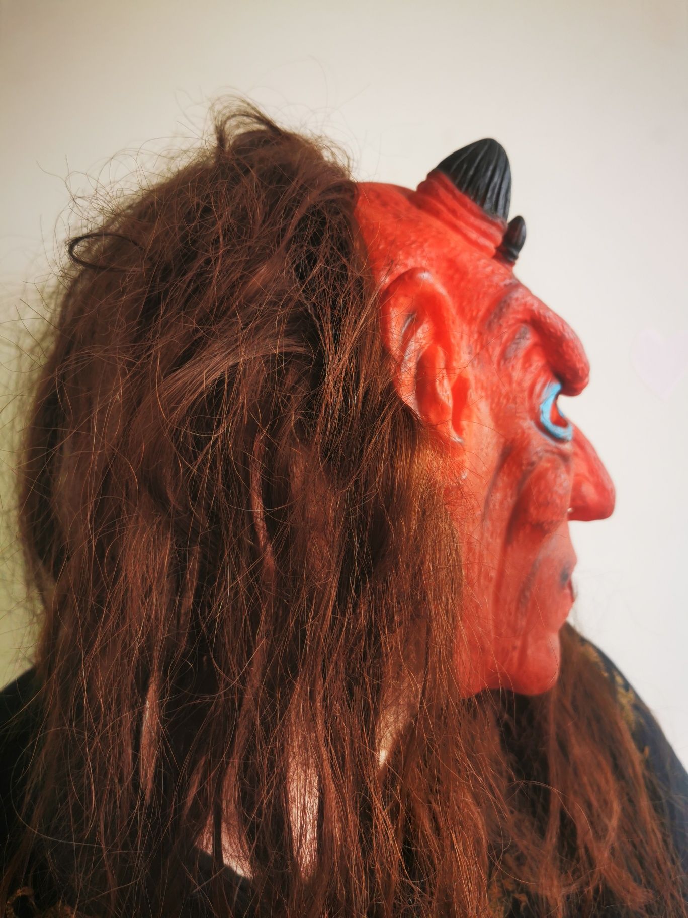 Maska halloween diabeł