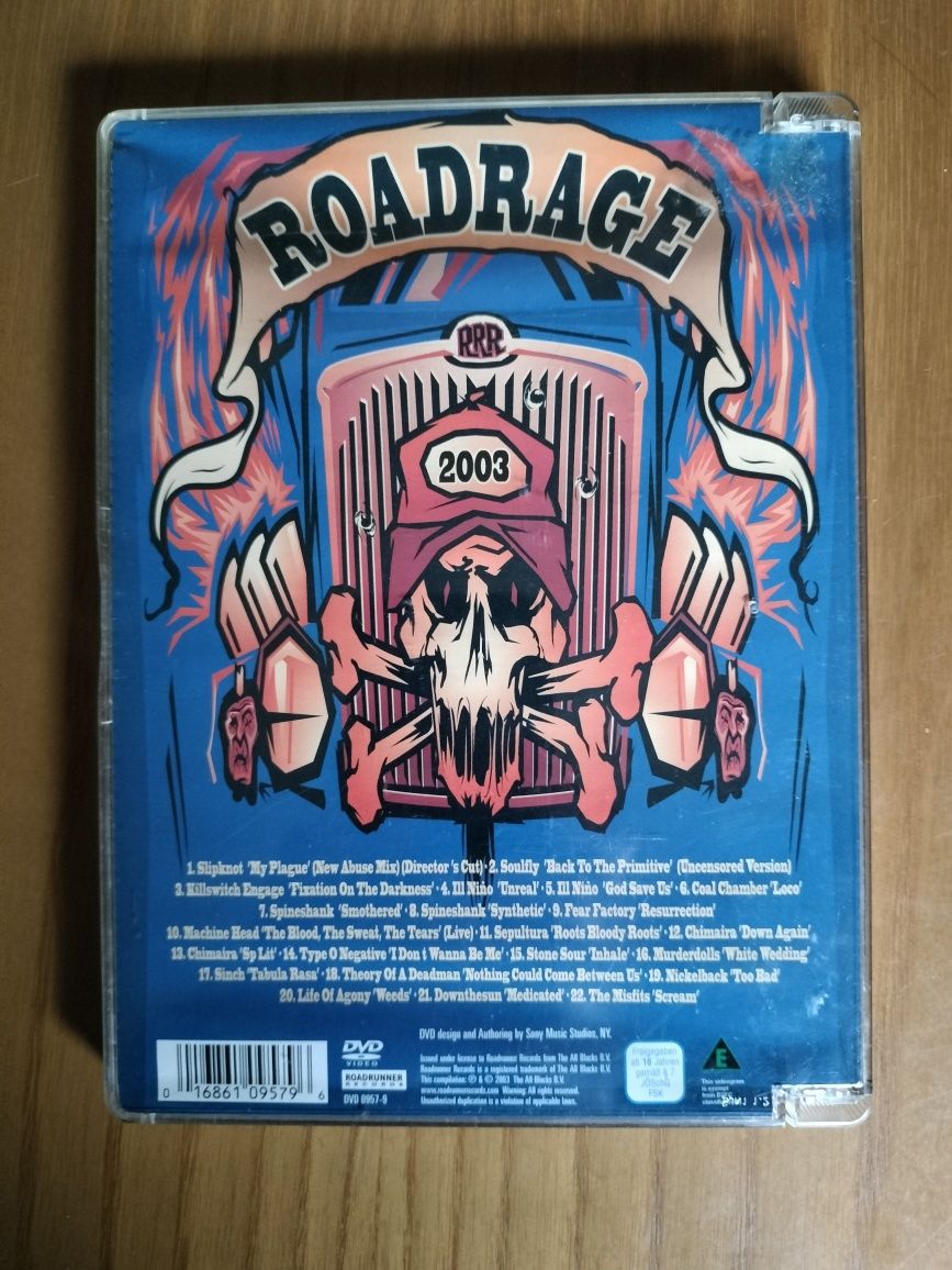 Roadrunner Roadrage 2003 DVD