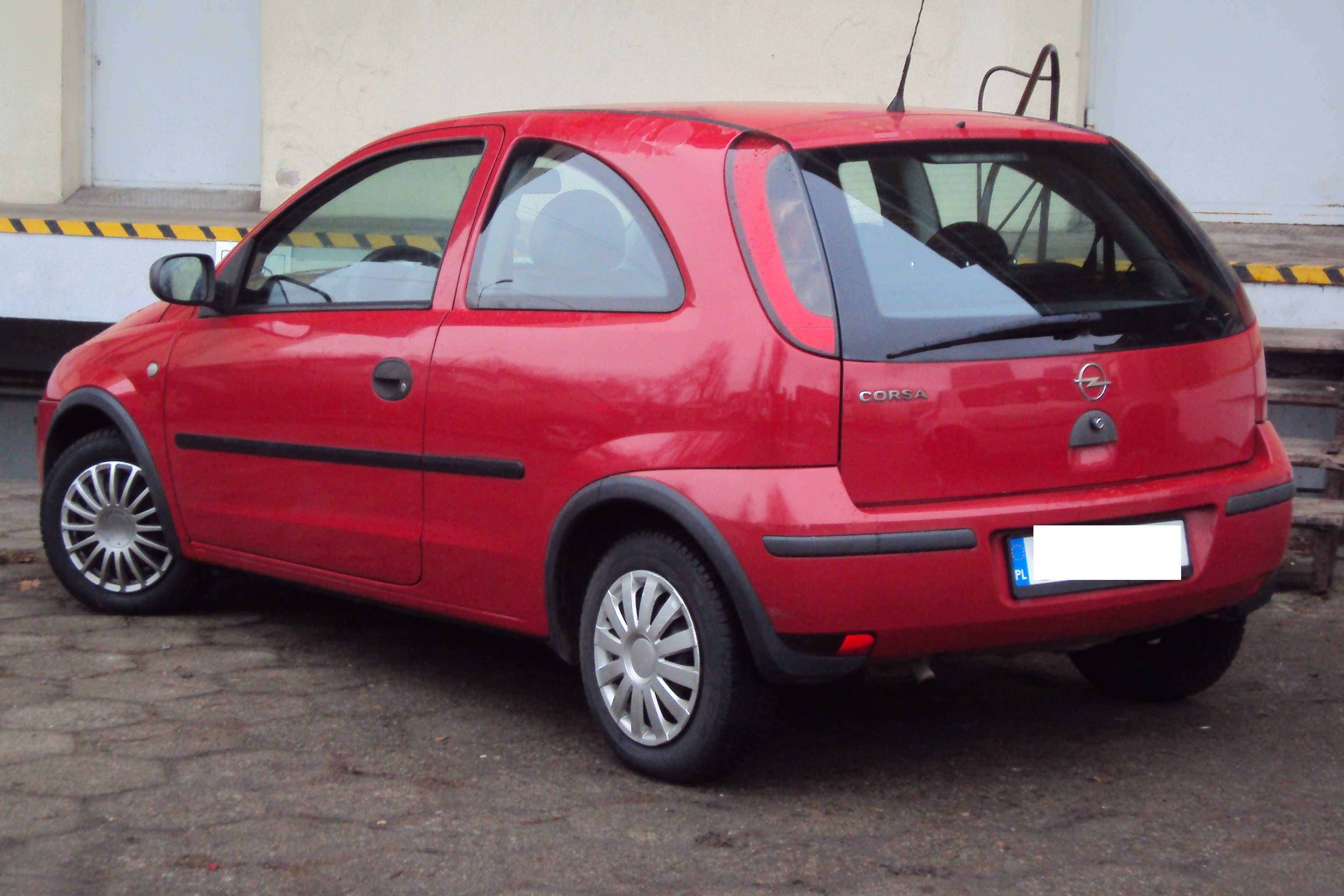 OKAZJA !! Opel Corsa C 2004r. 1.0 12V WSPOMAGANIE, ZDROWA, od Dziadka