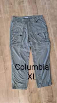 Spodnie Columbia. Vintage. Trekkingowe Outdoorowe Bojówki. XL Y2k dril