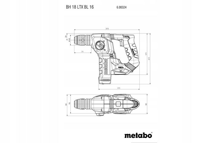 Zestaw Elektronarzędzi Metabo Combo Set 2.5.2 18v