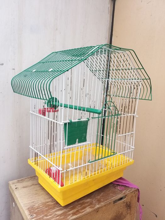 Не большая высокая клетка для попугая шиншиллы хомячка морской свинки