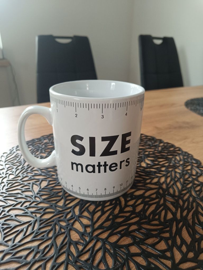 Duży kubek ceramiczny SIZE matters 800 ml