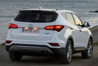 Бампер задний бу и новый с Hyundai Santa FE  3 2015-2018