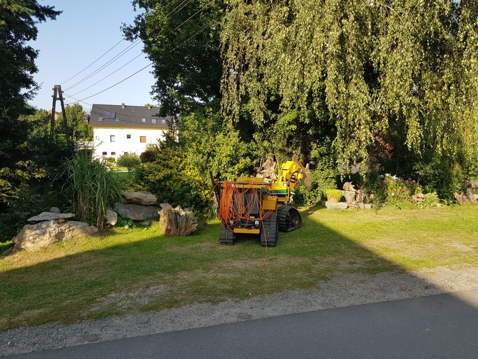 Vermer PTX40 pługoukładacz z wibracyjn  koparka łańcuchowa  koparka ła