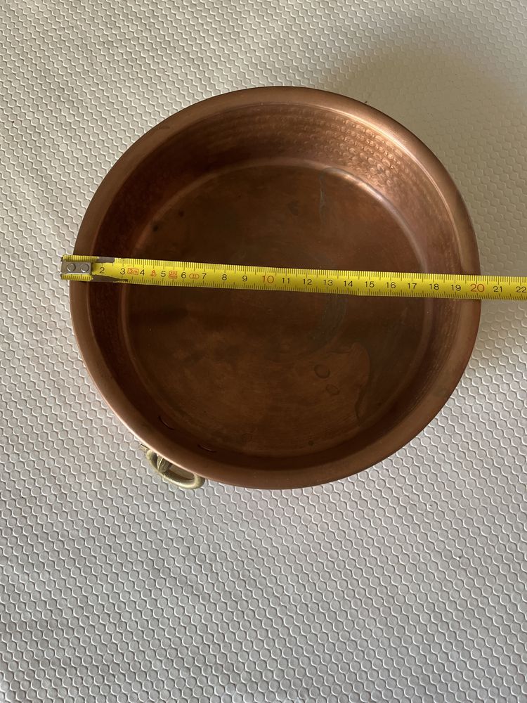 Taça em cobre antiga