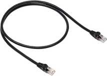 kabel sieciowy lan rj45 cat-6 ethernet 0.9m czarny