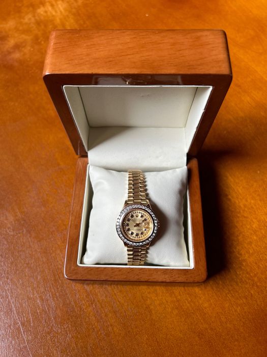 Zegarek Rolex Oyster Perpetual Datejust brylanty + szafiry