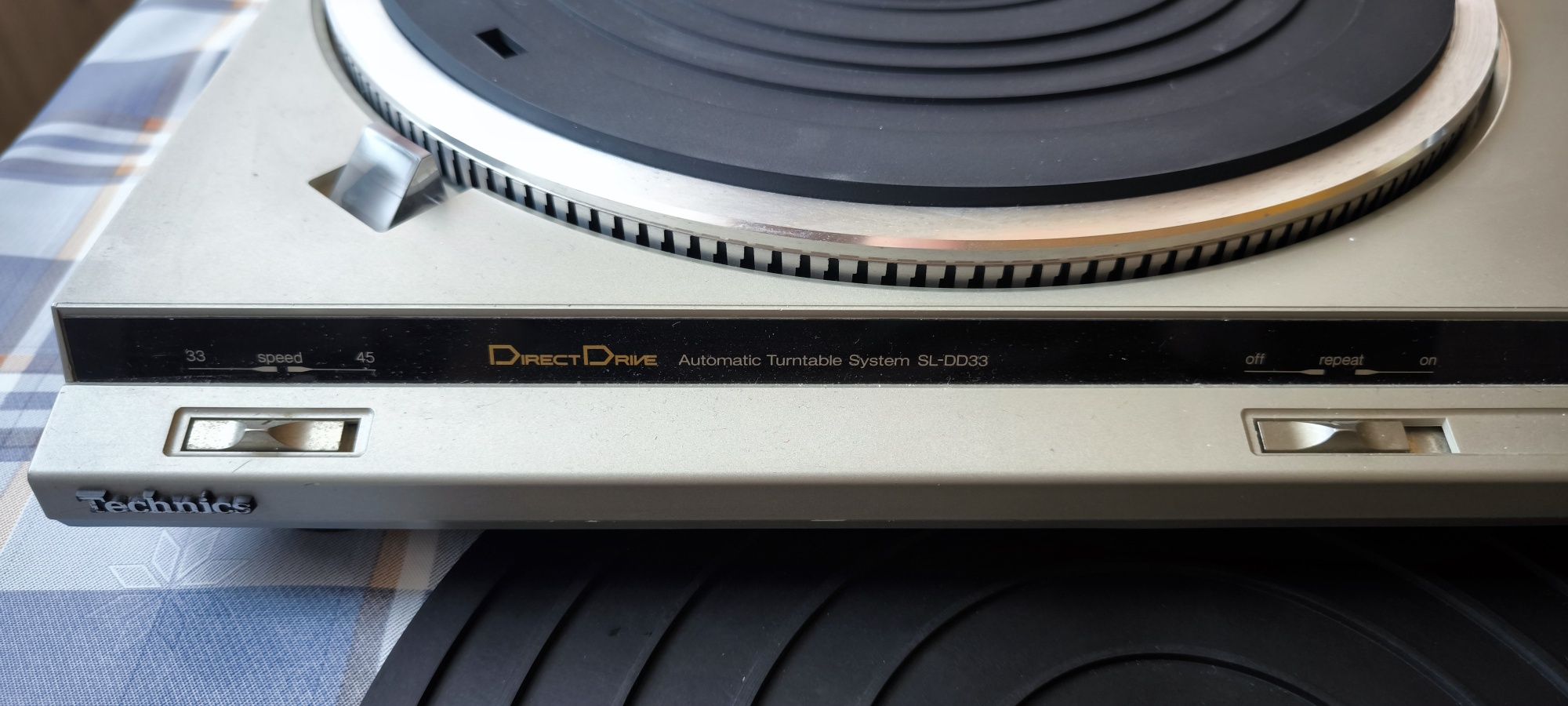 Gramofon Technics SL-DD33 sprawny