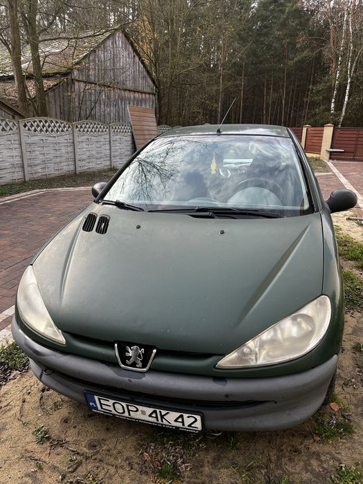 Peugot 206 aktualnie na zimowych oponach