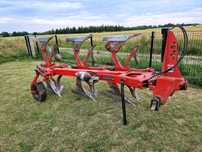Pług 3 skibowy obrotowy Kuhn TR65 zabezpieczenie hydrauliczne