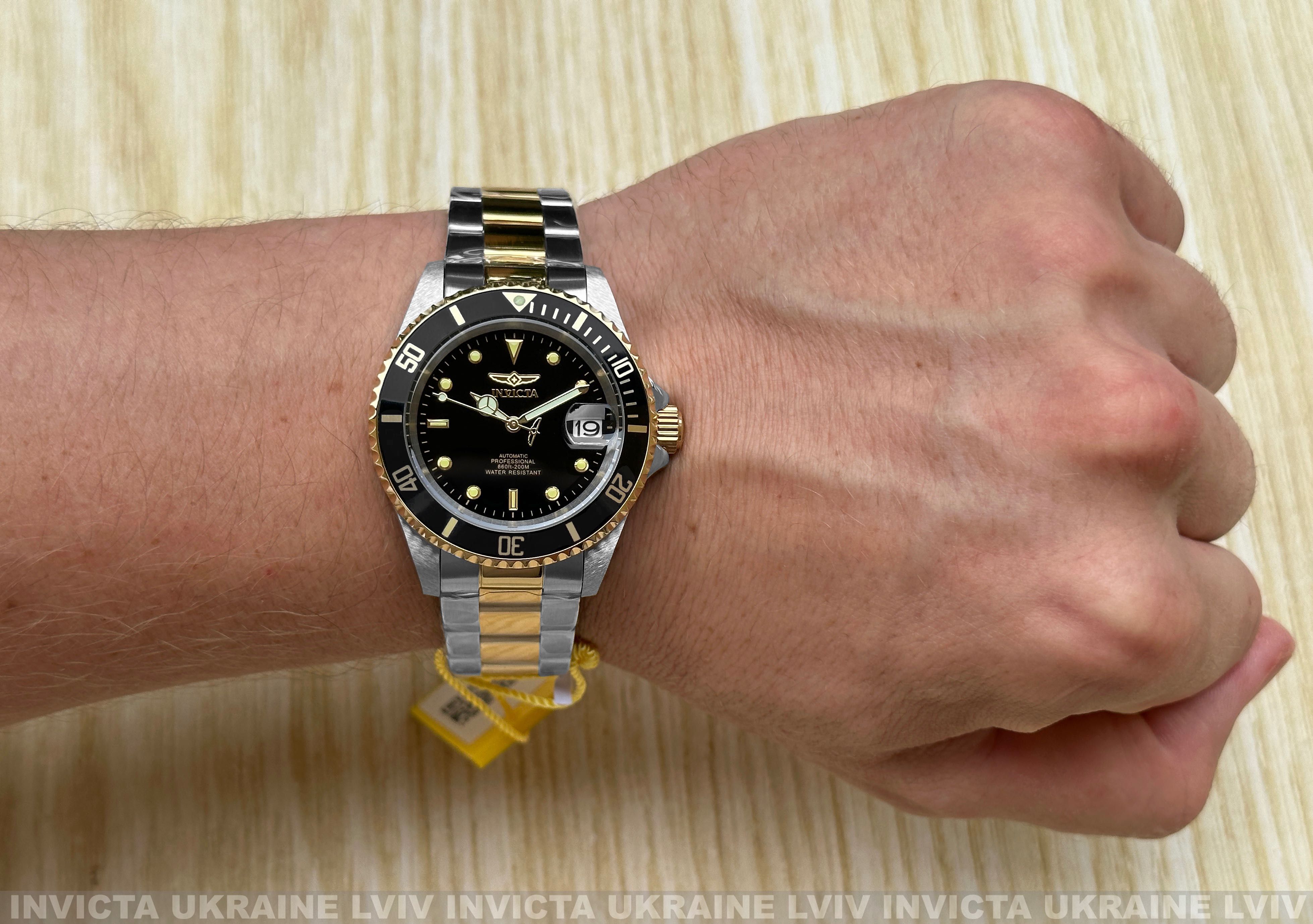 Мужские часы Invicta 8927OB Pro Diver Automatic 40 мм. Black Gold.