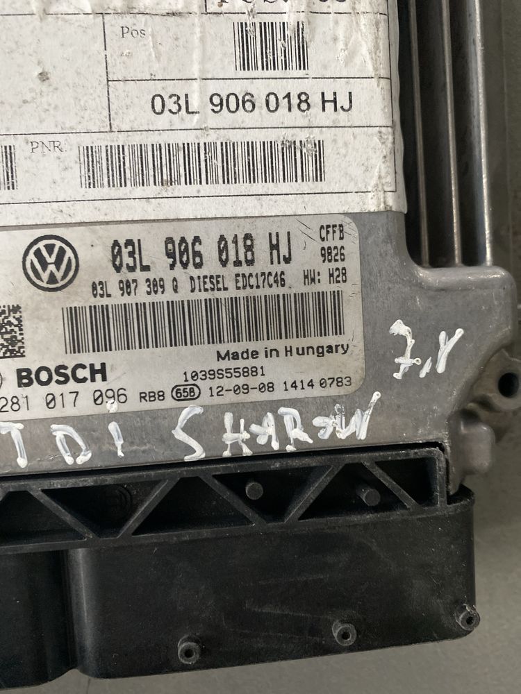 Komputer sterownik silnika VW Sharan 6N 2.0 03L.906.018HJ