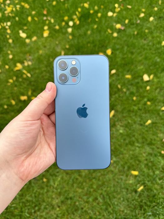 iPhone 12 Pro Max 256 gb Pacific Blue Neverlock Оригінал Гарний стан