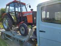 Skup maszyn rolniczych. Ciągnik, kombajn, agregat, siewnik. Transport