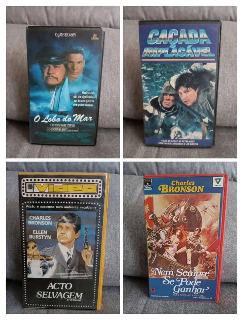 Filmes de ação em Vhs