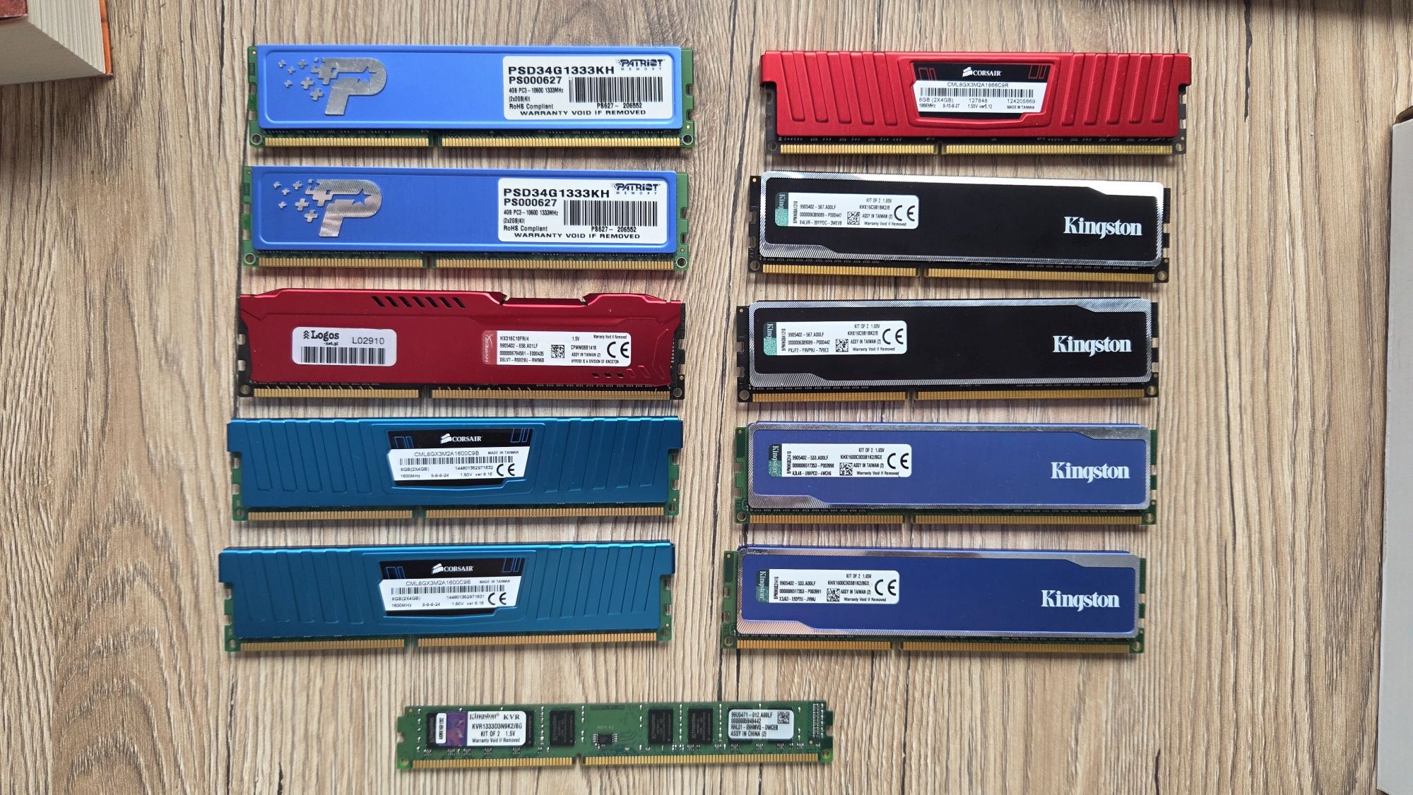 Kości Ram DDR3 4GB