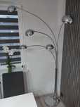 Lampa podłogowa chrom