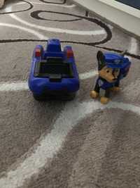 Іграшка Гонщик з машинкою, гірка для маленьких машинок «Робокар Полі»