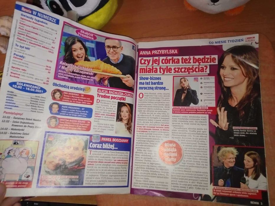 Tygodnik Rewia zbliża do gwiazd nr 6 luty 2021 gazeta