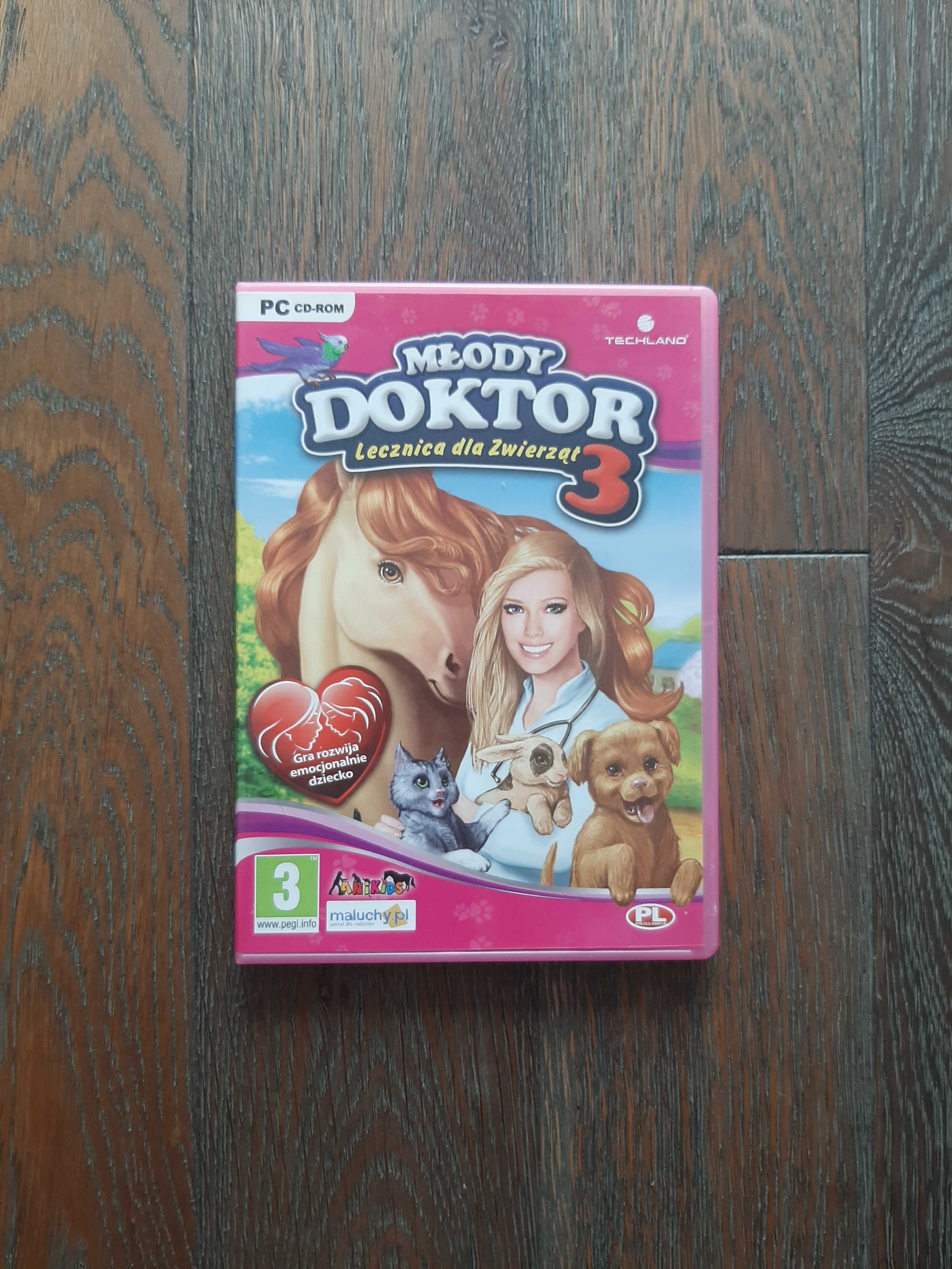 Młody Doktor Lecznica dla zwierząt 3 gra PC CD