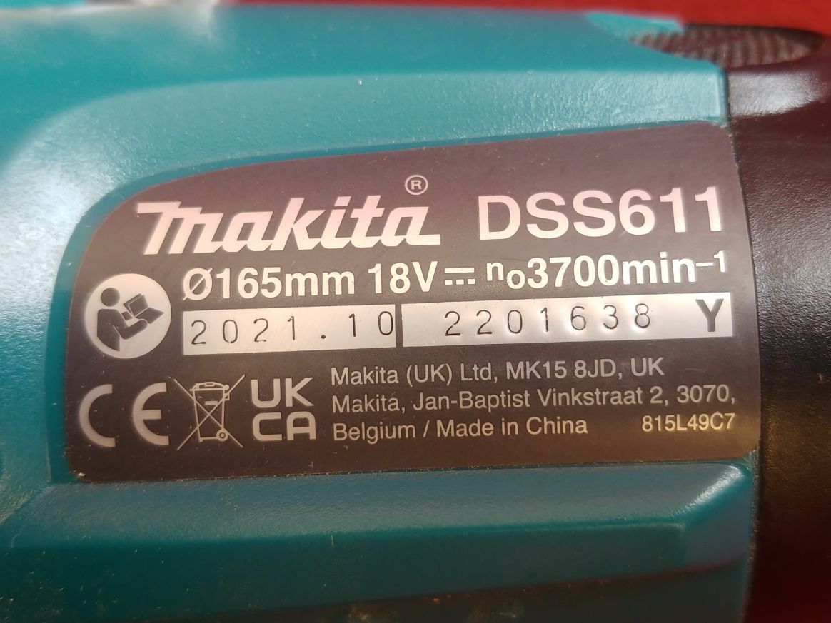 Piła tarczowa makita dss611