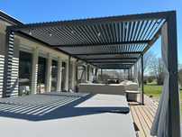 Pergola lamelowa 4x5 – aluminiowa, automatyczna – GOTOWA Z MONTAŻEM