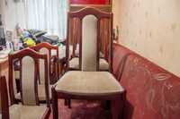 Krzesła drewniane tapicerowane krzesło meble
